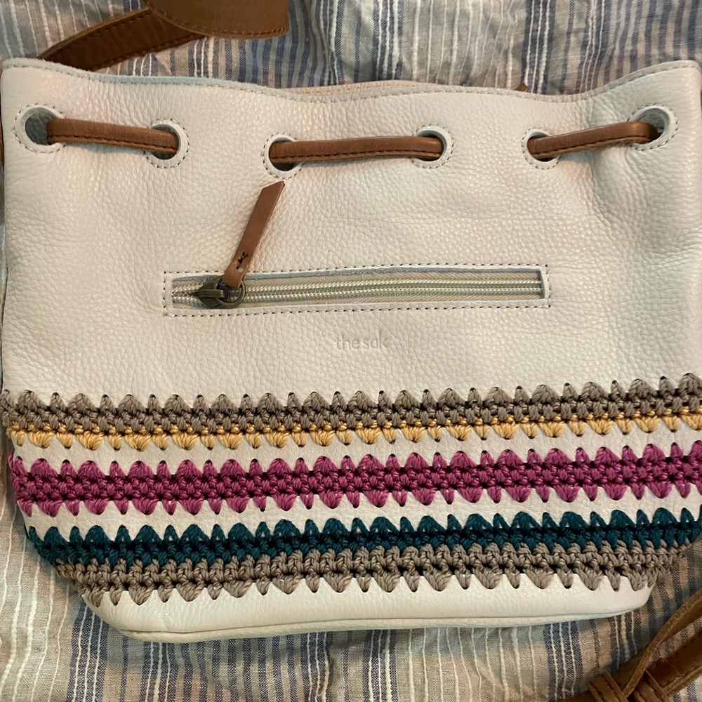 The Sak Multicolor Crochet Shoulder Bag
